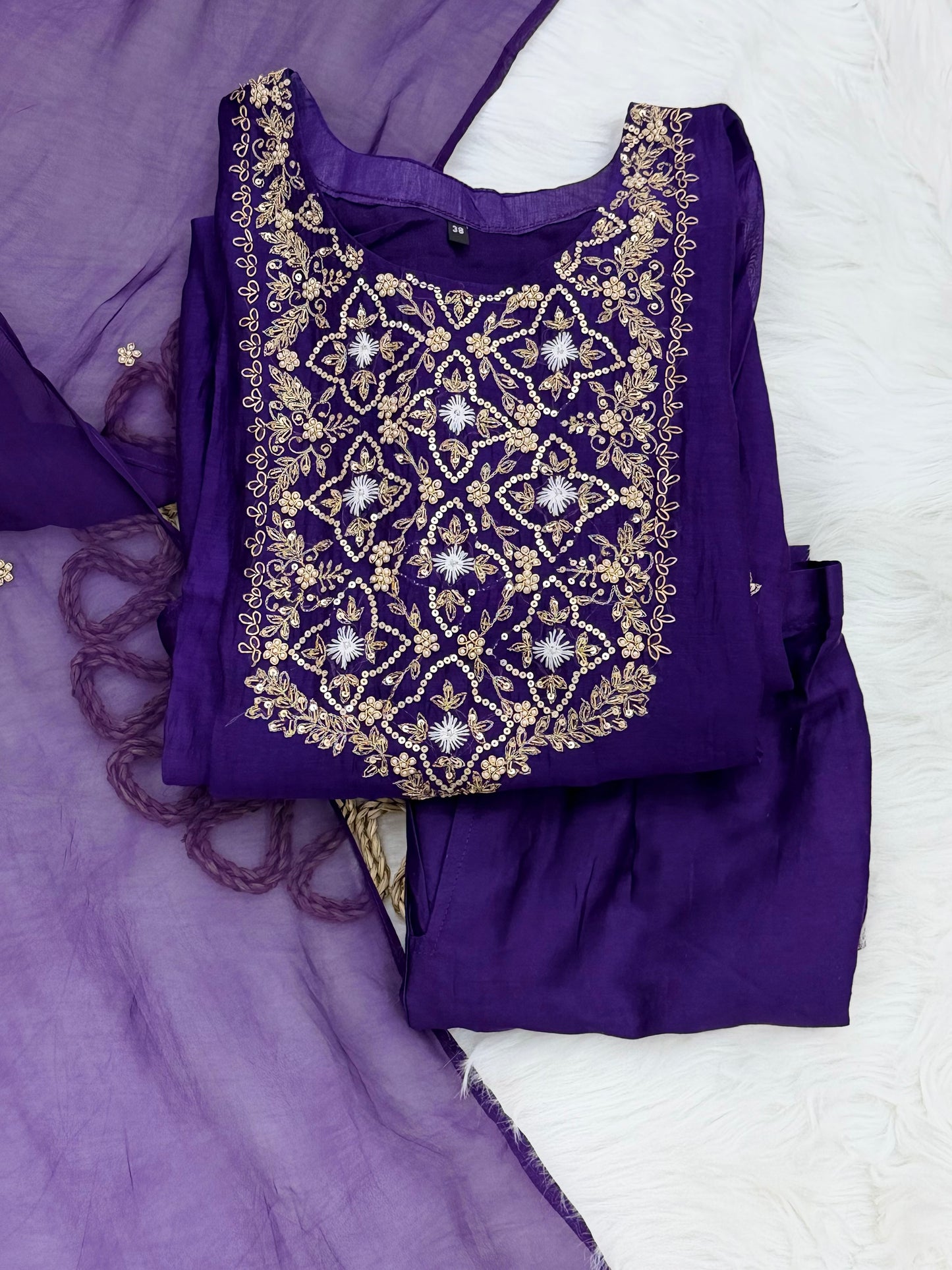 Noorvi Royale A-Line Suit