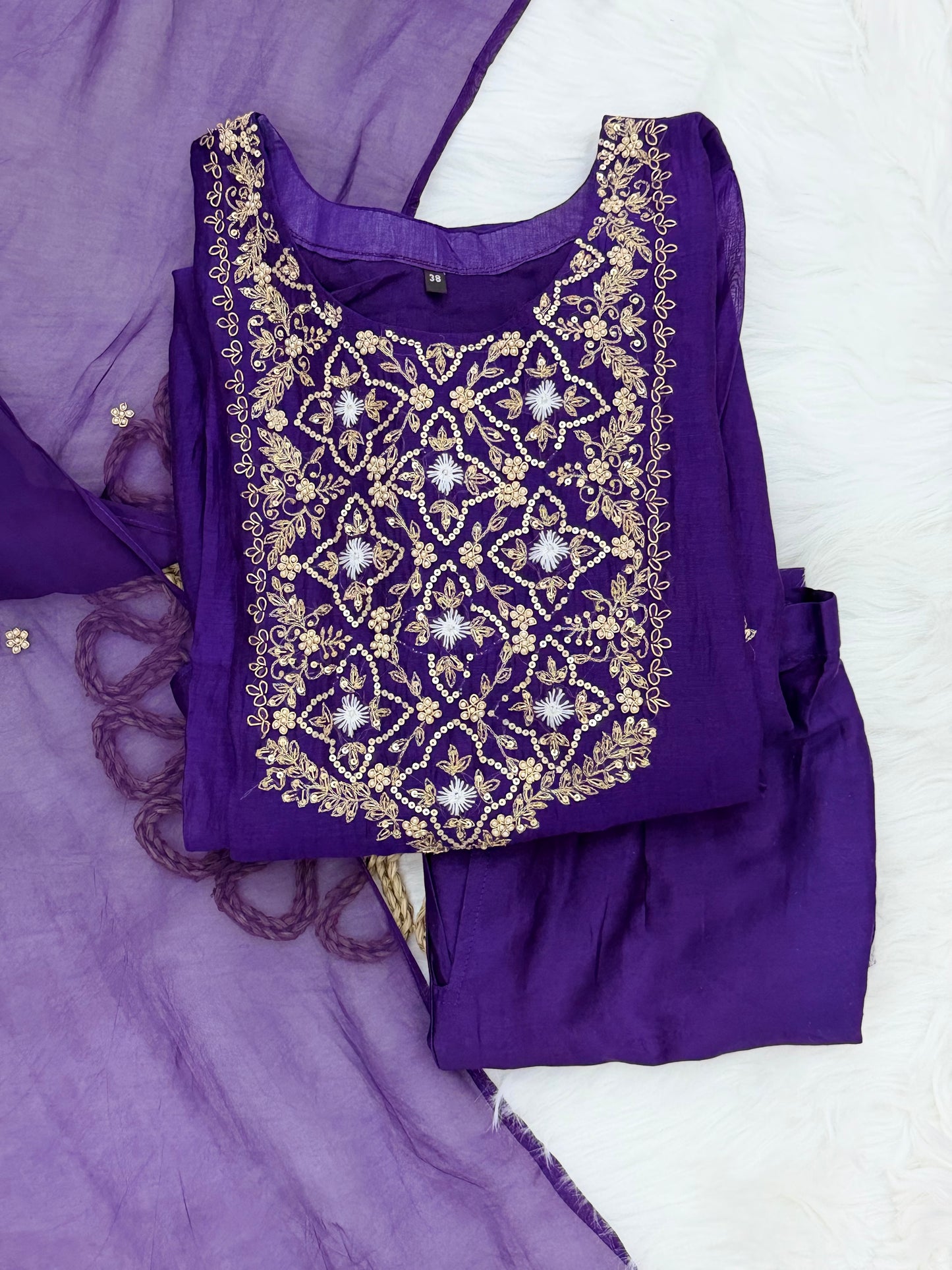Noorvi Royale A-Line Suit