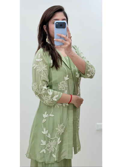 Kanak Noir Indo-Western Jacket Dress | Designer Ethnic Wear