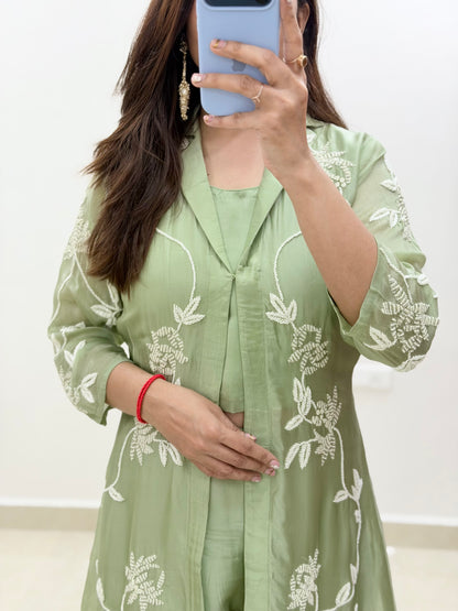Kanak Noir Indo-Western Jacket Dress | Designer Ethnic Wear