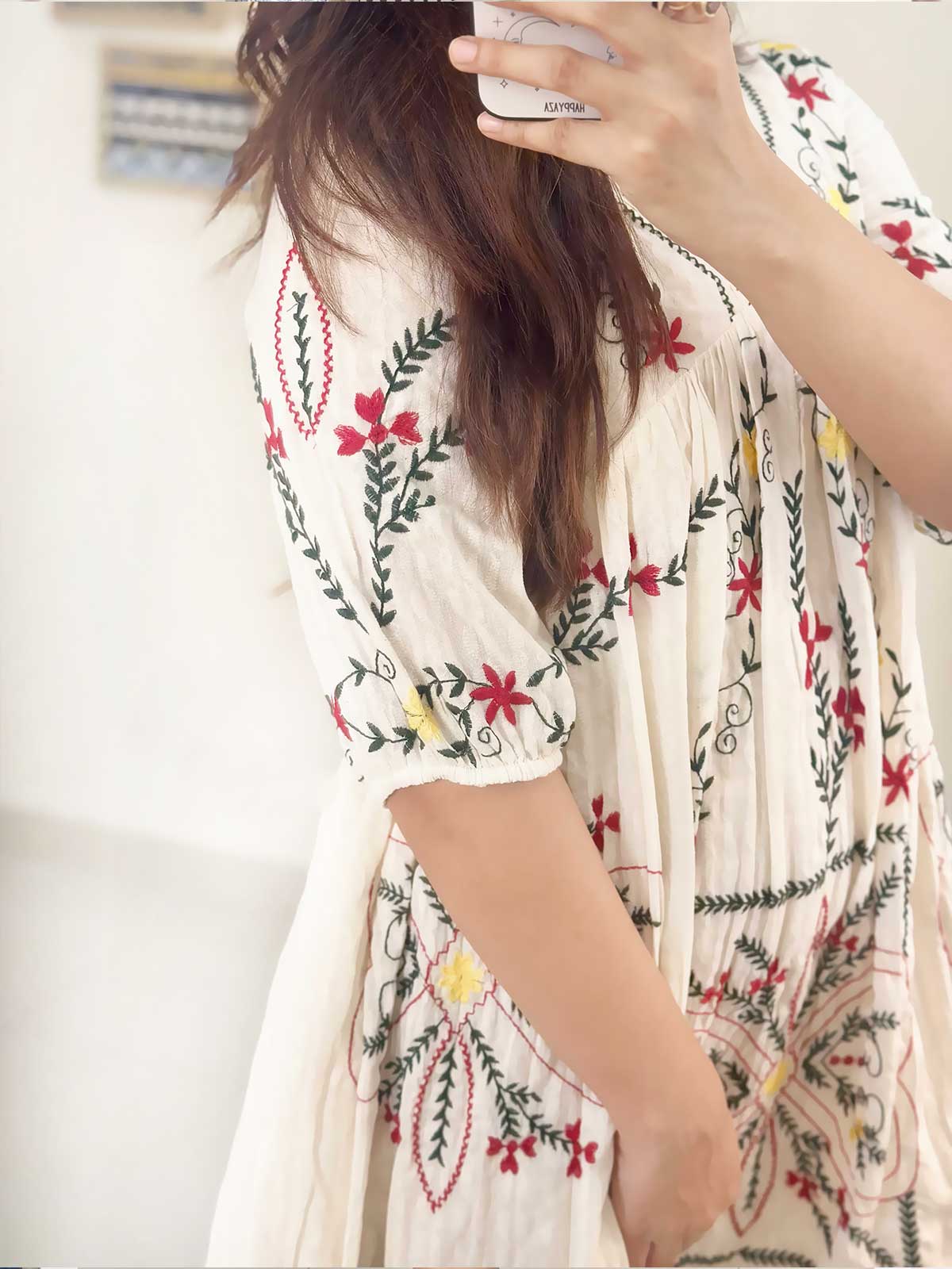 Ethereal Bloom Dress- Multi-Coloured