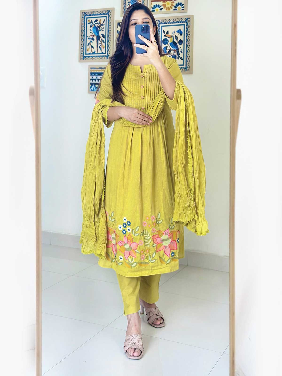 Harnoor A-line Suit