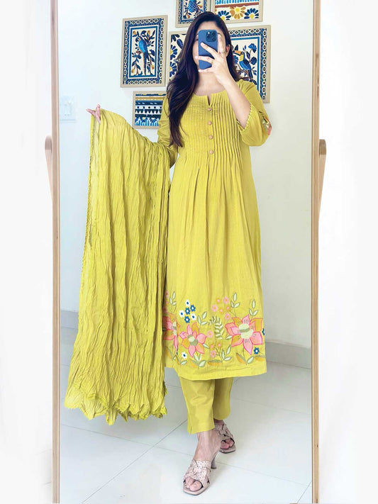 Harnoor A-line Suit