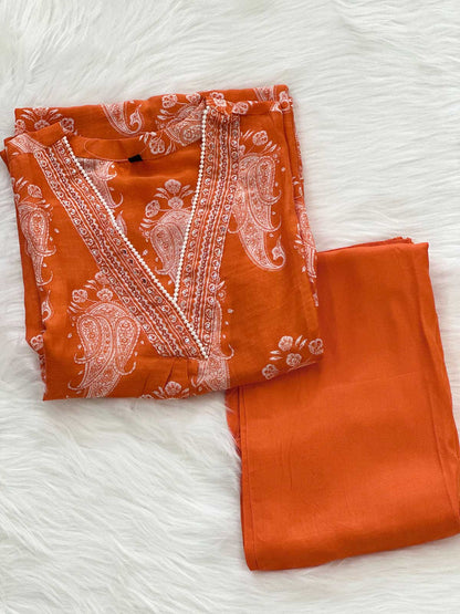 Marigold Melody Kurta Set