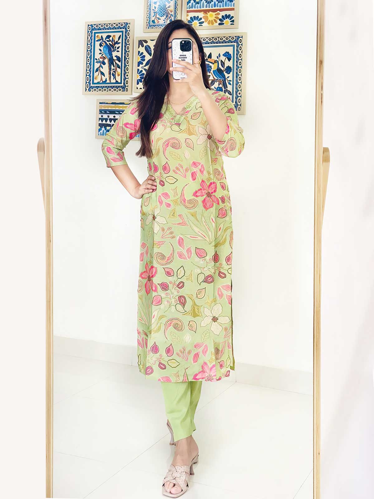 Meadow Bliss Kurta Set