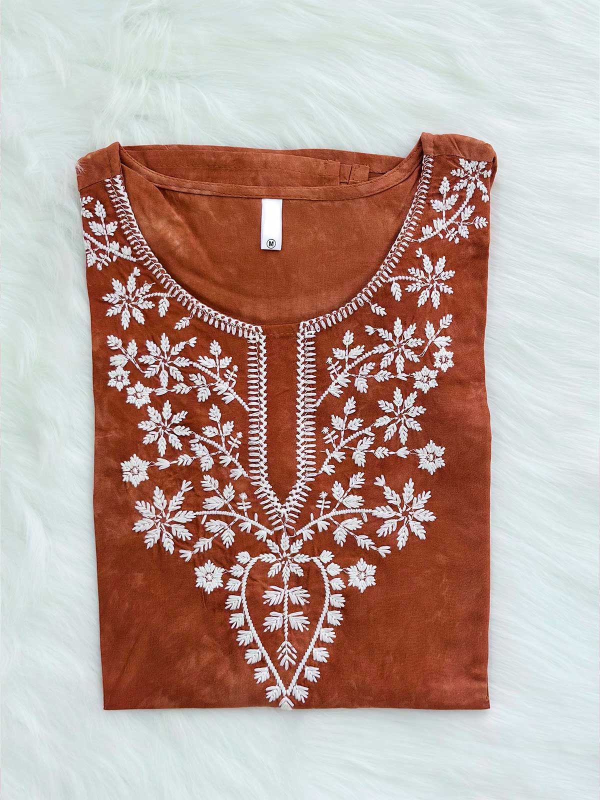 Zyrah Short Kurti (Orange)