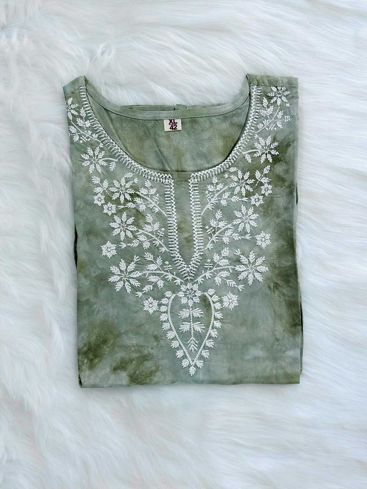 Zyrah Short Kurti (Green)