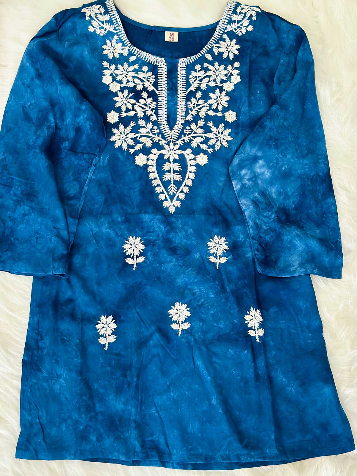 Zyrah Short Kurti (Blue)